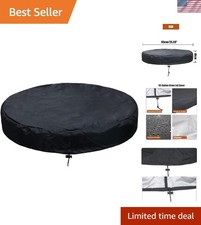 55 Gallon Drum Lid Cover Fits Most Water Barrel and Trash Can Waterproof