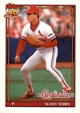 1991 Topps #539 Scott Terry