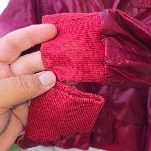 Vintage 80s Nissan Racing Jacket Mens Large Maroon Nylon Windbreaker Pit Coat image 20
