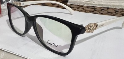 Cartier Eyeglasses Frame,woman 54,16,149. Black &white, (Sale Price)nice Quality