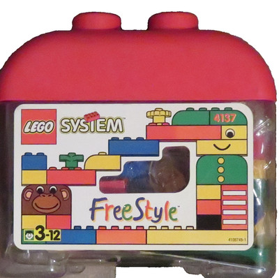 LEGO Bausteine-Box mit Bausteinen Art. 4137 Neu und OVP