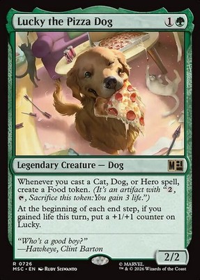 MTG Lucky the Pizza Dog [MSC] #726 PRESALE