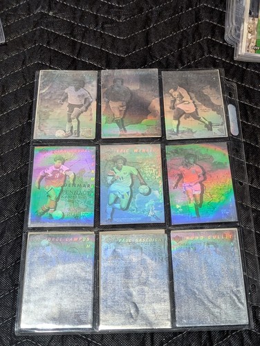 Upper Deck World Cup 94 Brasil Team Lot Soccer 13 Eng/It Mint Condition
