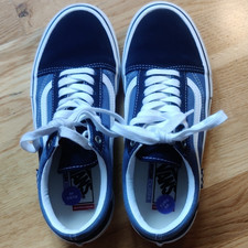 VANS PopCush Sneaker Low Top Blau/Weiß EU 40