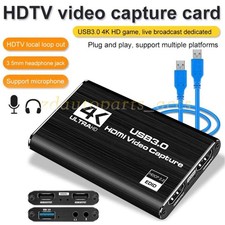 4K HDMI Video Capture Card 1080P HDMI to USB 3.0 Capture Card for Streaming Work