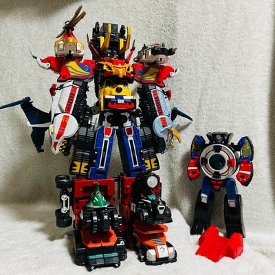 BANDAI Japan DX Megazord Power Rangers RPM Super Sentai Go-Onger Engine Oh G12