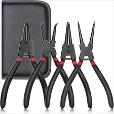 Circlip Pliers Set Heavy Duty Inside and Outside Circlip Pliers Set