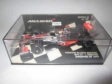 Pma Minichamps 1/43 Mclaren Mp4-24 2009 Singapore Gp Winner No1 Lewis Hamilton F