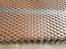 Unused Flattened / Expanded Mild Steel Sheet 2073/2074f - 1200mm x 1000mm - Stoc