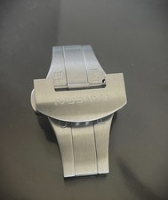 PANERAI SWISS made 22MM FOLDING DEPLOYMENT BUCKLE BRUSHED STEEL