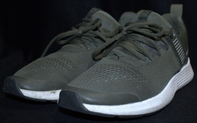 Puma Insurge Eng Mesh Men's Size 9 Shoes Olive Green Running Sneakers 367534
