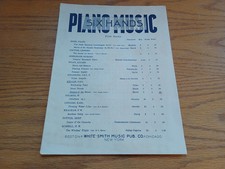 Piano Music Six Hands Return Of The Heroes Paul Keller Alonzo Stone White Smith