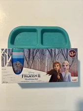 Disney Frozen II Mealtime 12pc Set 4 Plates~4 Bowls~4 Cups Elsa Anna Kristoff