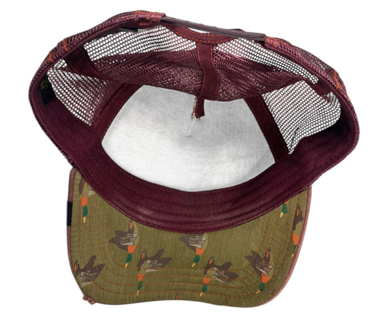 GOORIN BROS Red Big-Patch POINTER-DOG TRUCKER HAT… - image 8