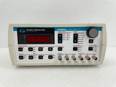 GLOBAL SPECIALTIES PW2120 20 MHz FUNCTION GENERATOR NICE DEAL FREE SHIPPING  