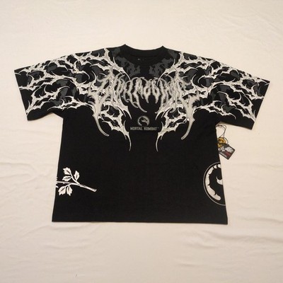 Civil Regime X Mortal Kombat Raiden 199X T-shirt Size Large Oversized