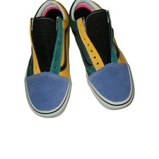 Vans Old Skool Mix Match Cadmium Yellow Tidepool VNOA4BV5TGN Size 6 Men /7 Women