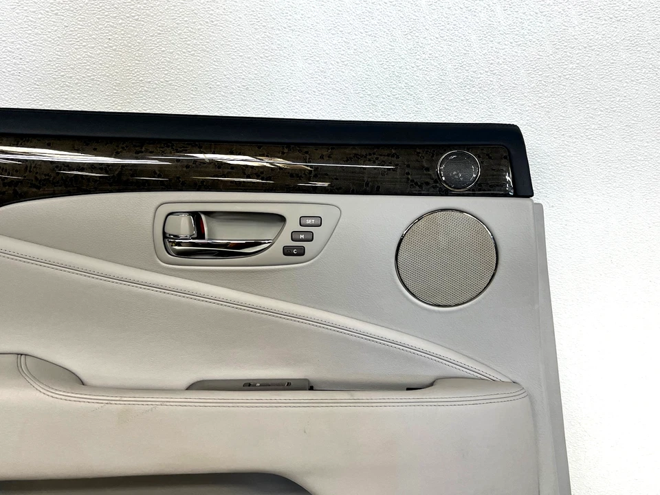 ⭐2007-2009 LEXUS LS600H REAR LEFT DRIVER INTERIOR DOOR TRIM PANEL OEM LOT2622 Foto 2 de 4