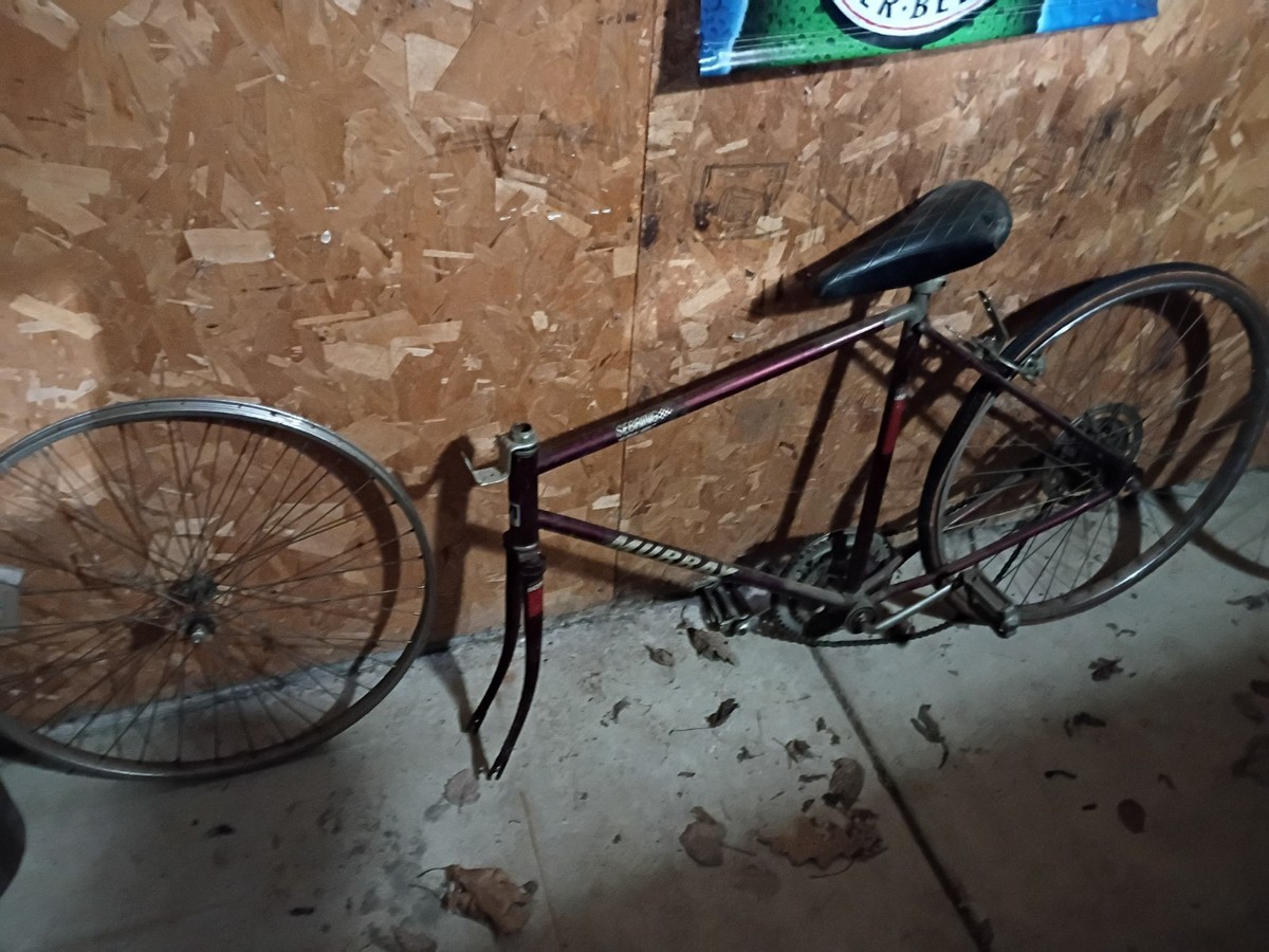 洋書 SEBRING Murray Sebring Vintage Bicycle USA Road Bike Maroon Black Complete