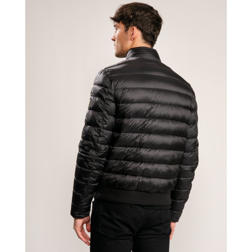 BELSTAFF CIRCUIT DOWN PUFFA BOMBER JACKET BLACK UK46 3XL RRP £350 NEW image 6