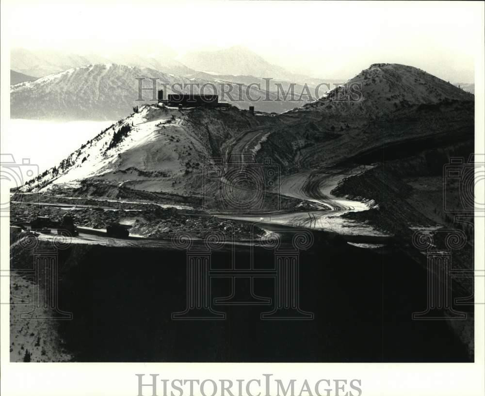 1984 Press Photo McConkey Pit at the Quintette Mine in British Columbia