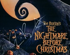 Tim Burton autographed 8x10 Picture signed Photo and COA