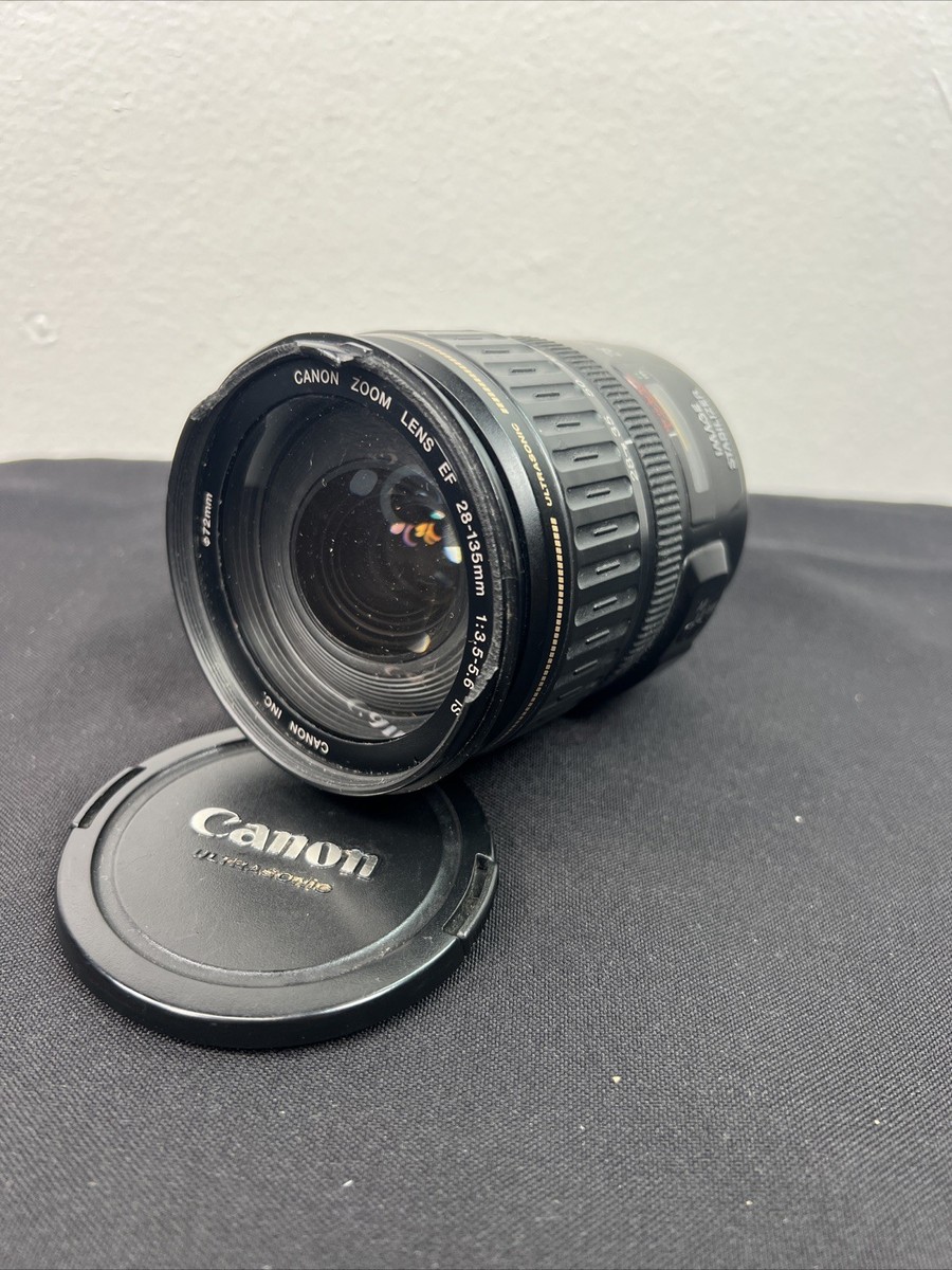 Canon Ultrasonic Zoom EF 28-135mm 1:1.3-5.6 IS Lens For Parts | eBay