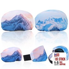 2 Pcs Ski Snowboard Goggle Cover Sleeve, Ski Goggles Large Landscape