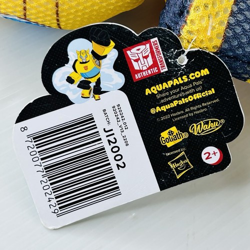 Aqua Pals Bumble Bee Super Soft Aquatic Plush Bath Toy Figure - Picture 7 of 12