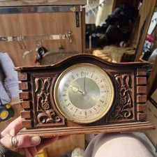 Westclox Vintage Mantel Clock, Wind-Up, Made in Scotland