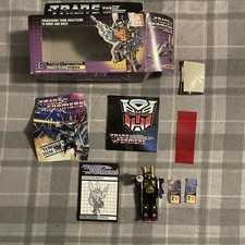 1985 Vintage G1 Transformers Decpticons Insecticons Kickback Complete With Box