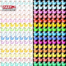 225PCS Mini Ducks Glow in the Dark Tiny Ducks Luminous Resin to Hide and Seek Pr