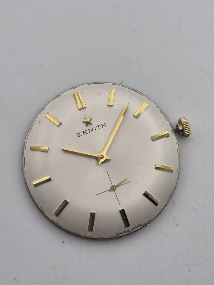 Zenith 2541 Stellina Movement Complete With Original Crown Zenith Foto 3 de 4