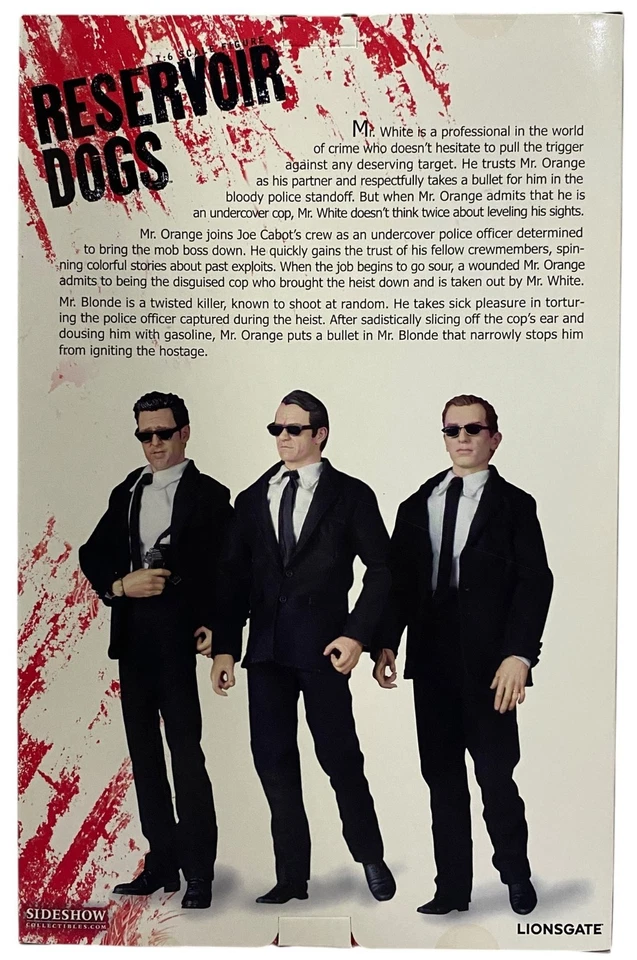 Figura de acción Sideshow Reservoir Dogs Mr Orange 12" NUEVA 2009 Tim Roth Mister A+ Foto 3 de 4