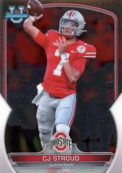 C.J. Stroud 2022 Bowman University Chrome #100 Ohio State Buckeyes