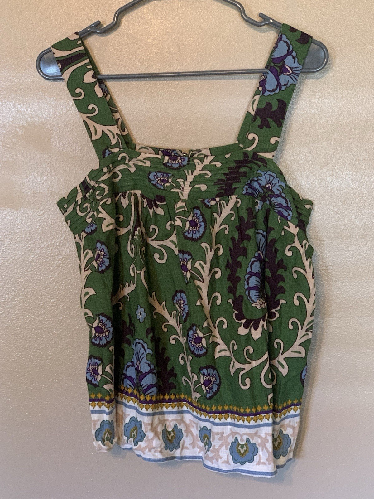 NWT Sanctuary Mosaic Tile Butyon Back Cami Size M