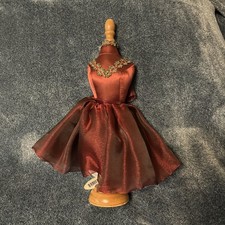 Small Table Top Dress Form Mannequin Room Decor 13  Red Bearingtion Collection