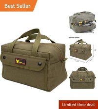 Waxed Canvas Military Duffle Bag Water-Resist Olive Green