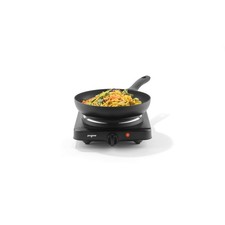 Progress Single Hot Plate &ndash; Electric Hob Stove, Adjustable One Size, Black