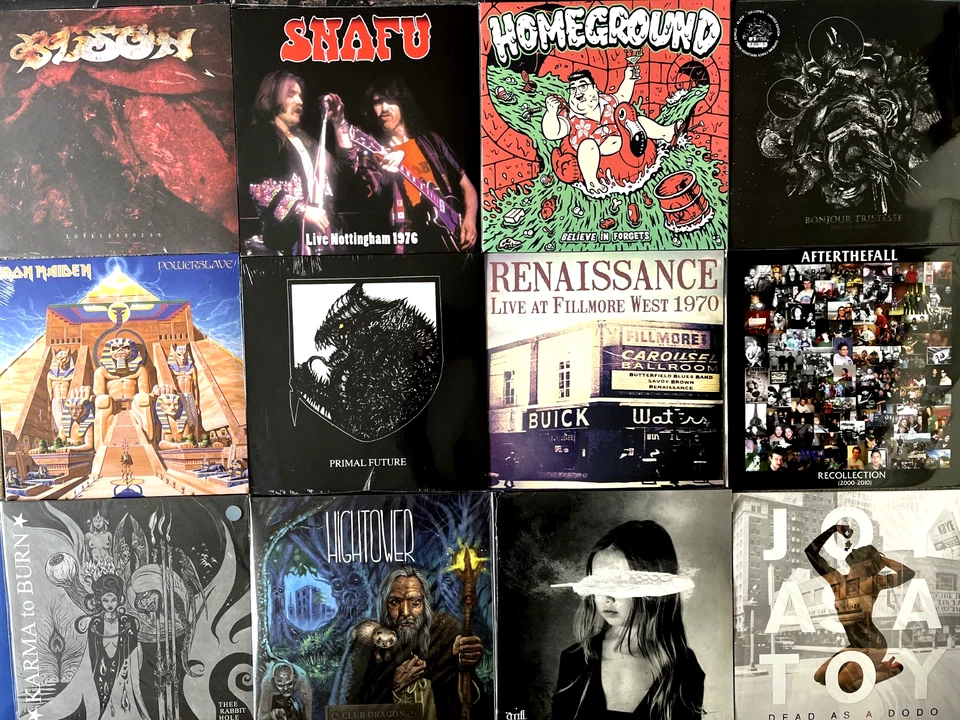 PUNK ROCK HEAVY METAL COLLECTION + FLIGHT CASE VINYL LP NEW & SEALED JOB LOT - Image 4 of 4