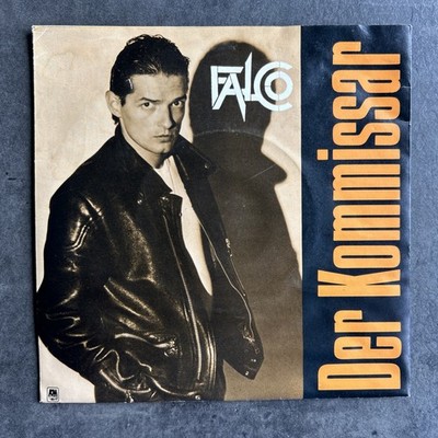 Falco  Der Kommissar / Helden Von Heute 7'' Vinyl A&M Records UK