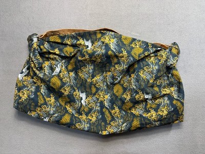 Superdry DRY 十人十色 Beach voyage blue japan pattern bag
