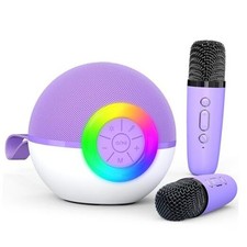 Karaoke Microphone Machine Toys for Kids Adults, Mini Portable Bluetooth