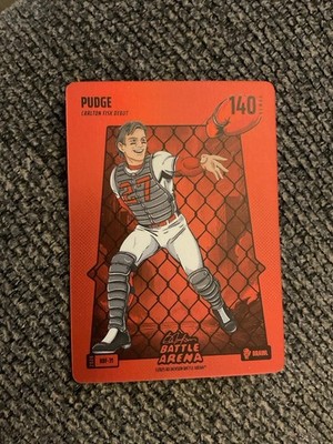 Bo Jackson battle Arena Pudge Carlton Fisk Debut RBF-31 Red BF