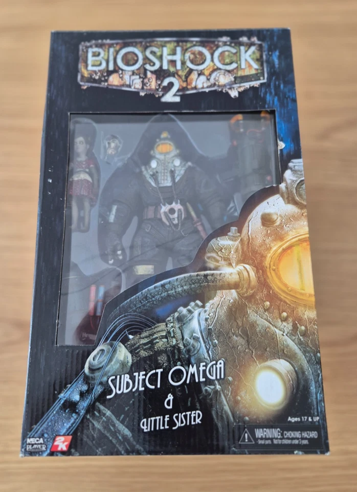 NECA - BIOSHOCK 2 SUJETOS OMEGA Y HERMANA PEQUEÑA "CONEJITO" MÁSCARA EMPALMADORA NUEVO Foto 2 de 4