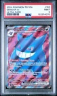 2024 POKEMON TEF EN-TEMPORAL FORCES ULTRA RARE #193 GENGAR EX PSA 9
