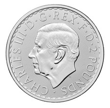 The Royal Mint 2026 King Charles III Britannia Silver Bullion Coin 1.Oz 