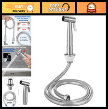 Universal Pull Out Kitchen Sink Sprayer, 304 Stainless Steel Hose, 1/2" Connecto