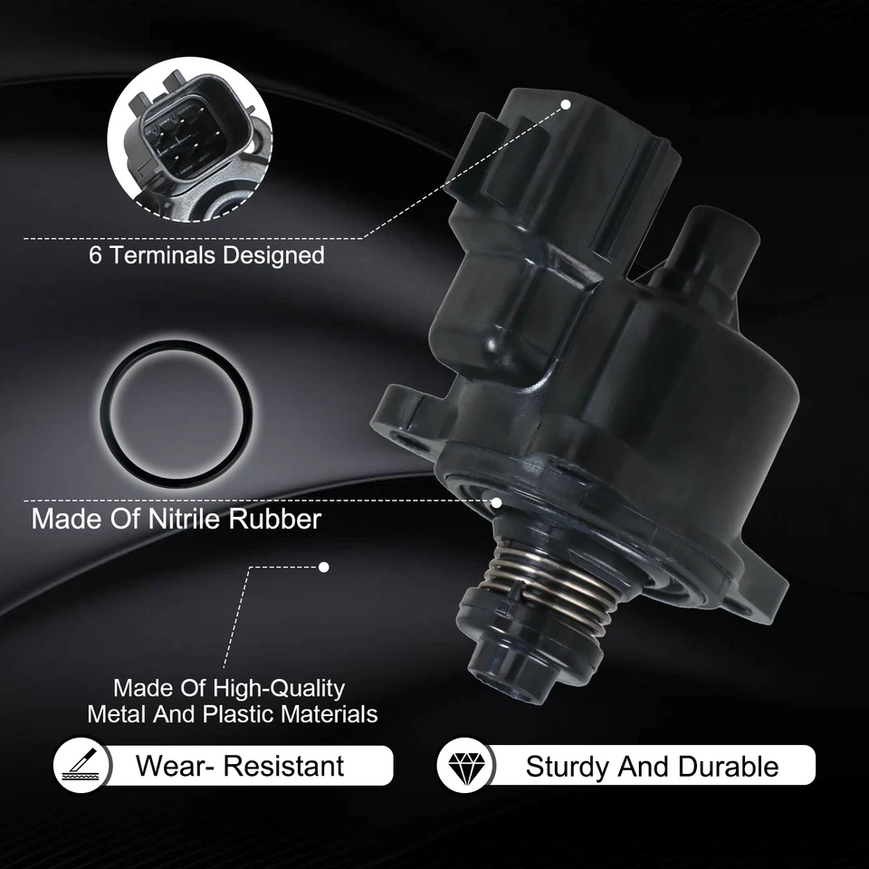 Válvula IAC de control de aire de ralentí de calidad para Polaris Ranger 800 3131629 2012-2015 Foto 2 de 4