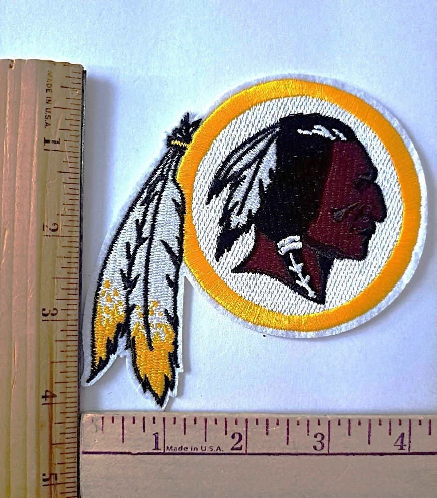 Lot De 10 Patches à Coudre/fer à Repasser Washington Commanders (NFL) - 2,8 X 1,8 Pouces
